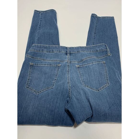 Old Navy Womens Indigo Rockstar Acadia Skinny Denim Jeans Size 14 Regular - Picture 7 of 8